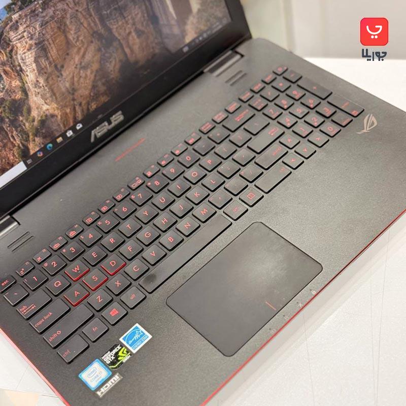 لپ تاپ استوک ایسوس Asus ROG Strix GL552 i7 16GB 512GB SSD 4GB GTX 960