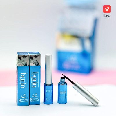 خط چشم ماژیکی بارین ضدآب مدل تیتانیومی پوکه آبی