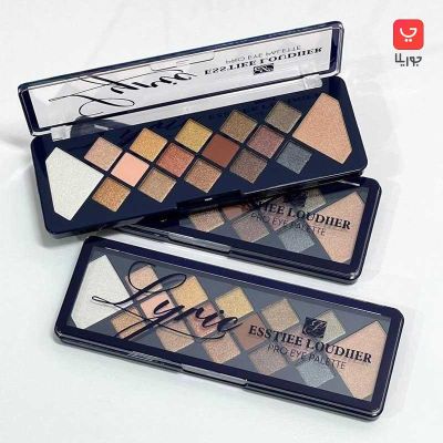 پالت سایه 16 رنگ استی لادر Esstiee Loudiier مدل Pro Eye Palette