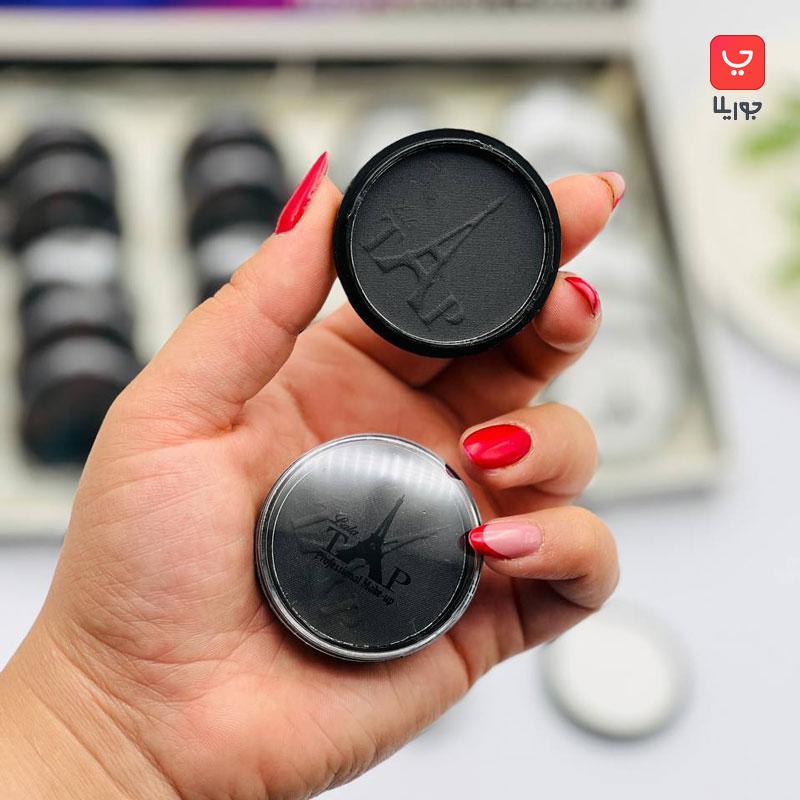 سایه چشم سفید و مشکی تاپ TAP