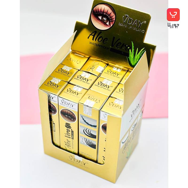 ریمل ضد آب مویی ویدی VDAY مدل آلوئه ورا Aloe Vera