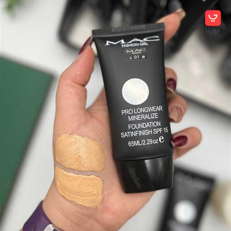 کرم پودر تیوپی مک مدل MAC Pro Longwear Mineralize