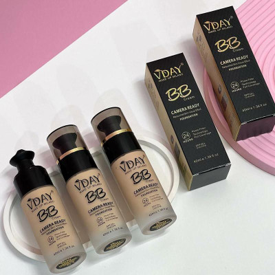 کرم پودر شیشه ای ویدی مدل بی بی کرم VDAY BB Cream حاوی SPF25