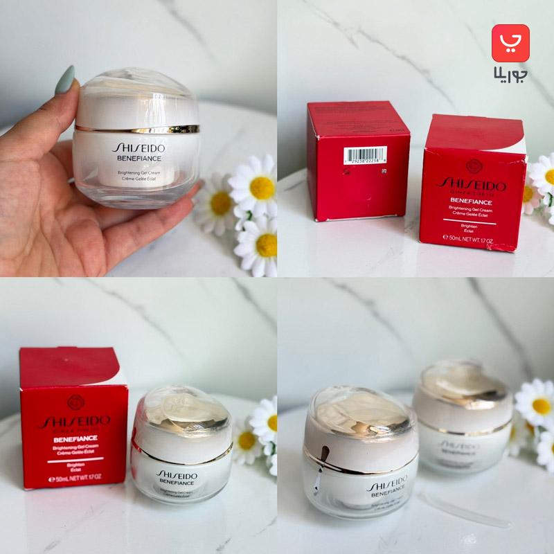 ژل کرم شیسیدو Shiseido مدل Benefiance روشن کننده، ضد لک و آبرسان